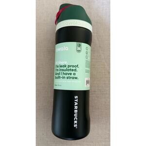 Starbucks Owala Limited Forest Stainless Steel 24oz Bottle Holiday 2025